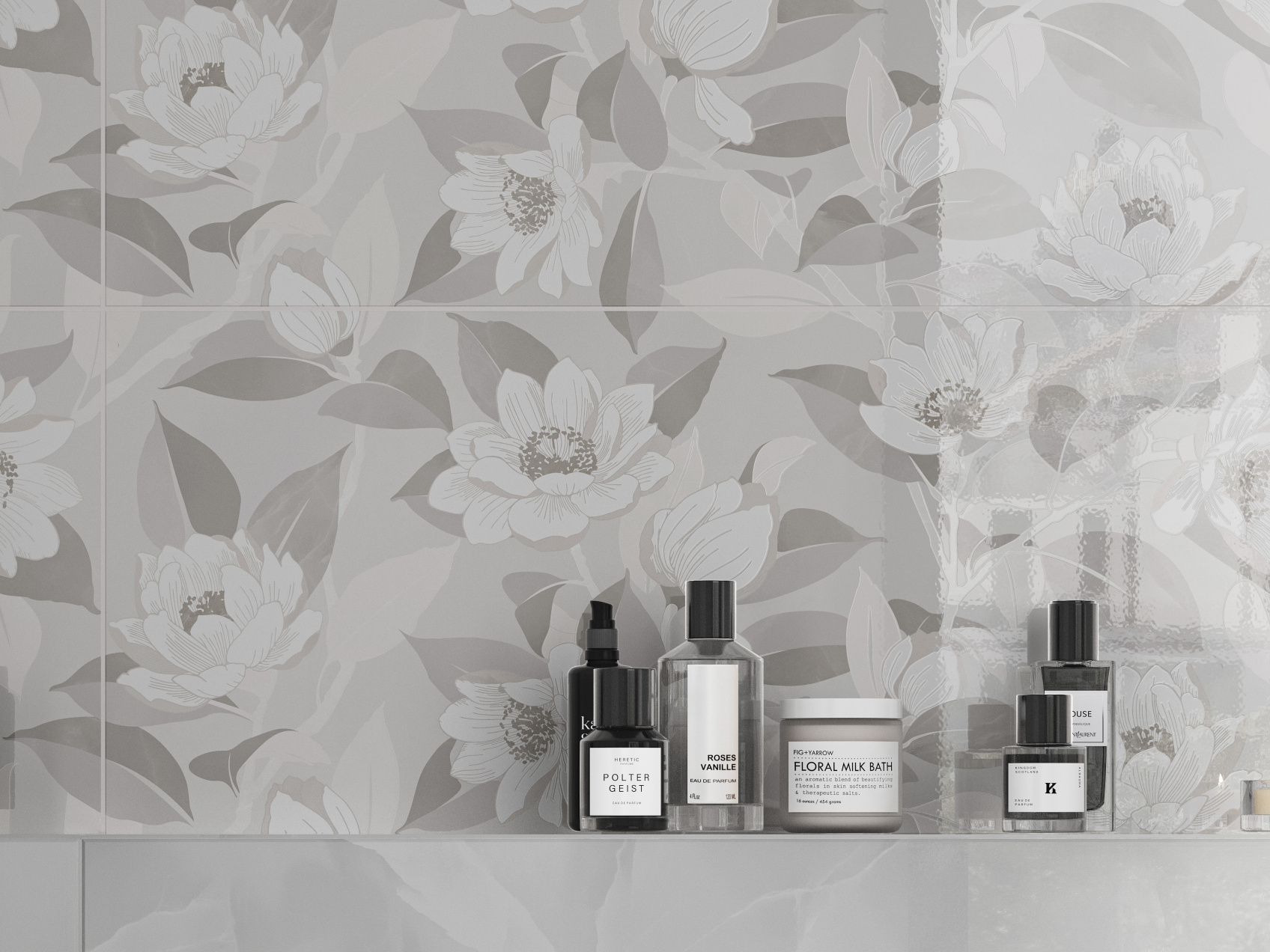 Керамическая плитка Gracia Сeramica Moonrise white wall 02