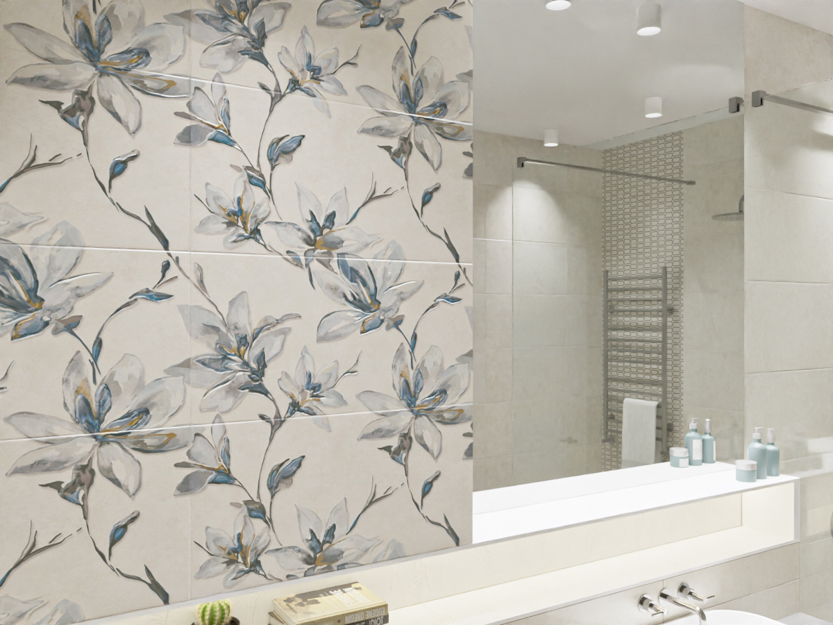 Керамическое панно Azori Palladio 63,0 х 63,0 из частей 31,5 х 63,0