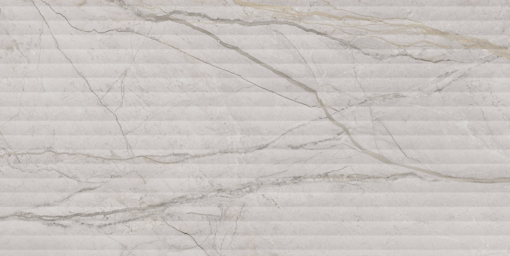 Керамическая плитка Kerama Marazzi Ифран серая светлая глянцевая структура обрезная 60x119.5x1