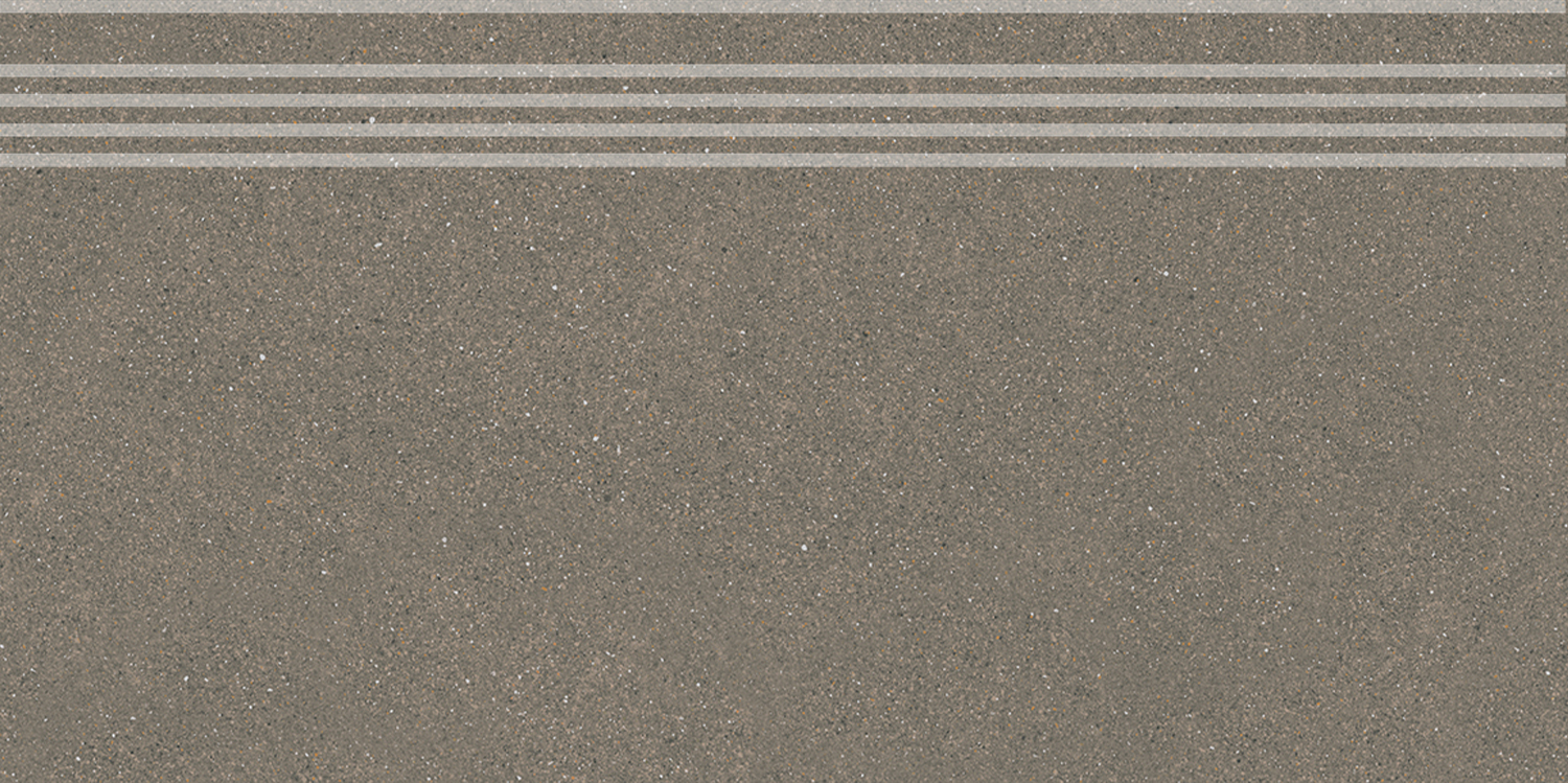 Керамическая ступень Kerama Marazzi Джиминьяно DD254220R\GR коричневый матовый обрезной 30х60