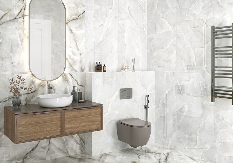 Керамический гранит Talisman Onyx Gris полированный 60х60 6060TLN02P