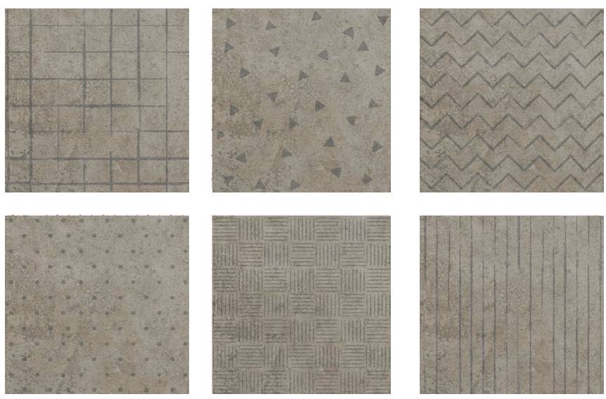 Керамическая плитка Axima Адажио бежевая орнамент 20x20