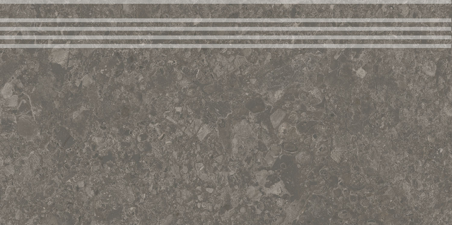 Керамическая ступень Kerama Marazzi Чеппо ди Гре коричневая матовая обрезная 30x60 в Уфе — купить с доставкой | Nova