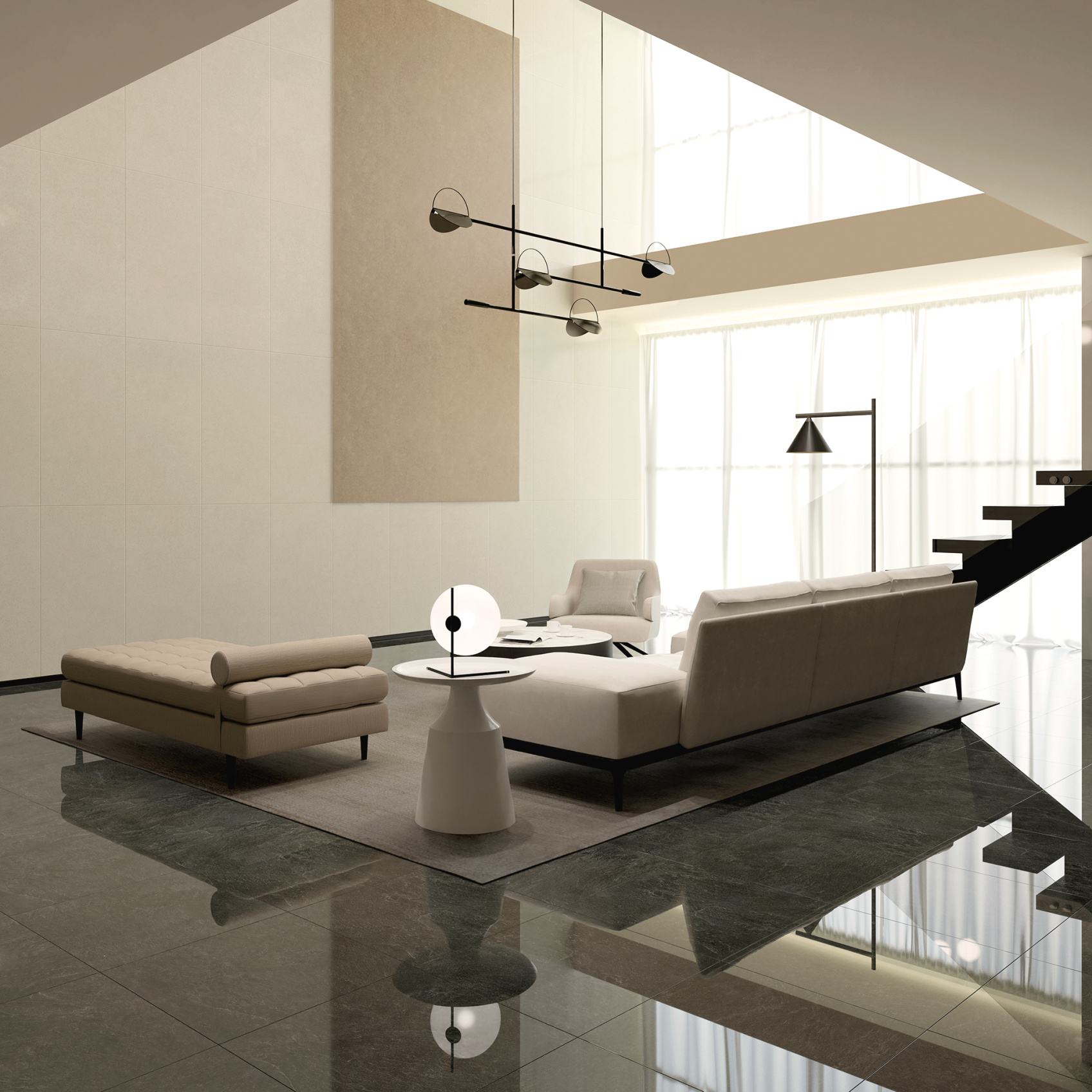 Керамический гранит Гранитея Юрма G372MR белый матовый 600х600x9