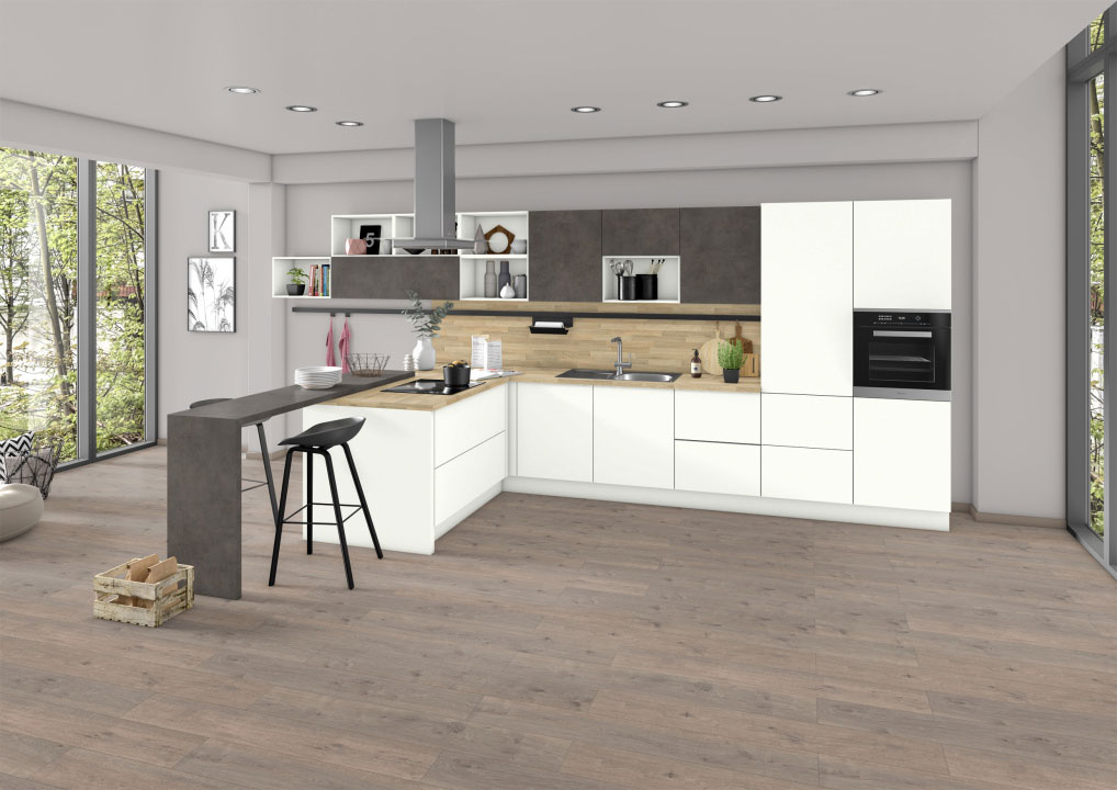 Ламинат Egger Pro Classic 1033 4V EPL138 Дуб Муром серый 1292x193x10