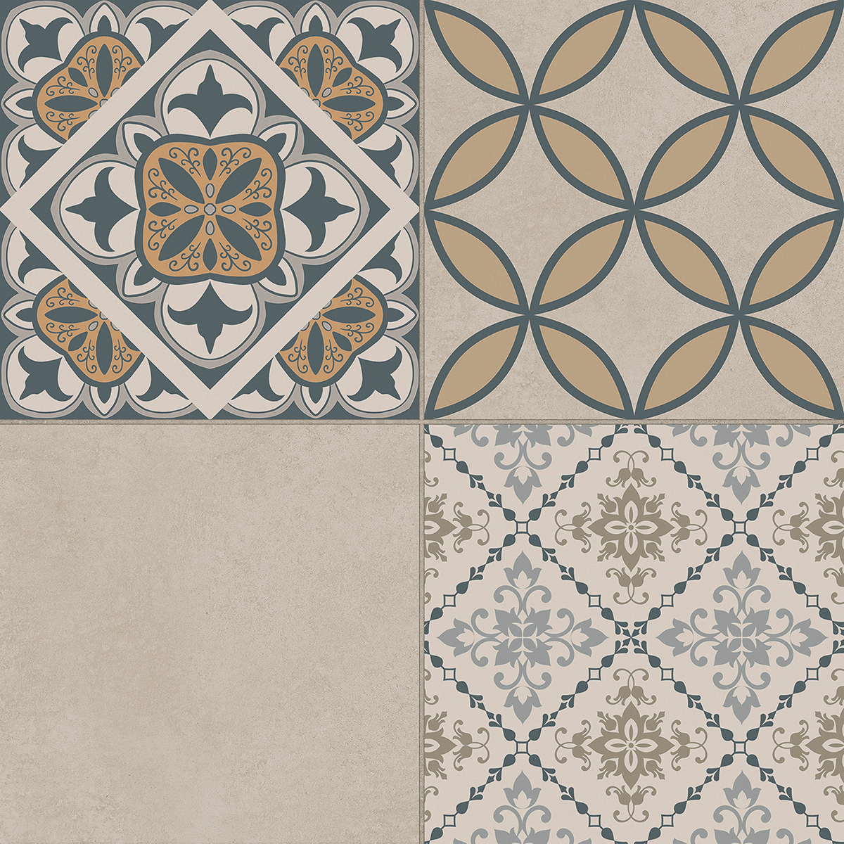 Керамический гранит Estima Jam Beige JA02 неполированный 40,5x40,5x8