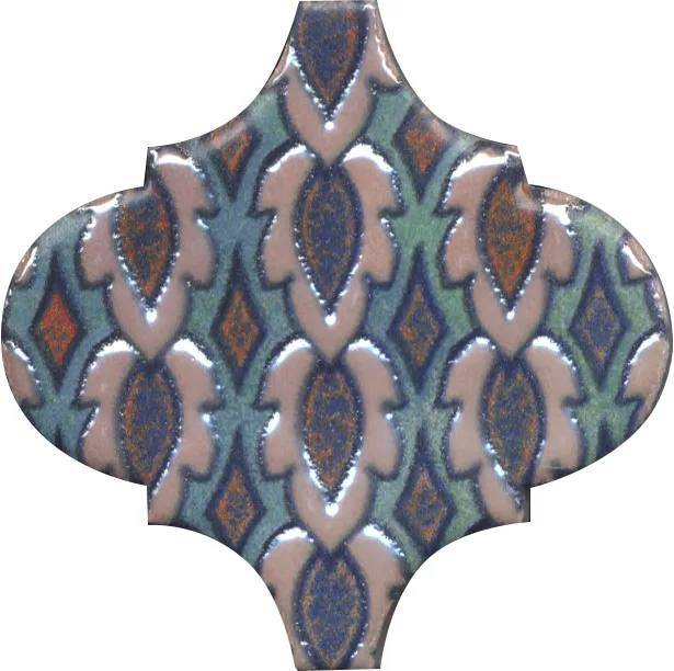 Керамическое панно Kerama Marazzi Арабески Марокко 1 (из 6 частей 6,5х6,5) 10x25x0,69