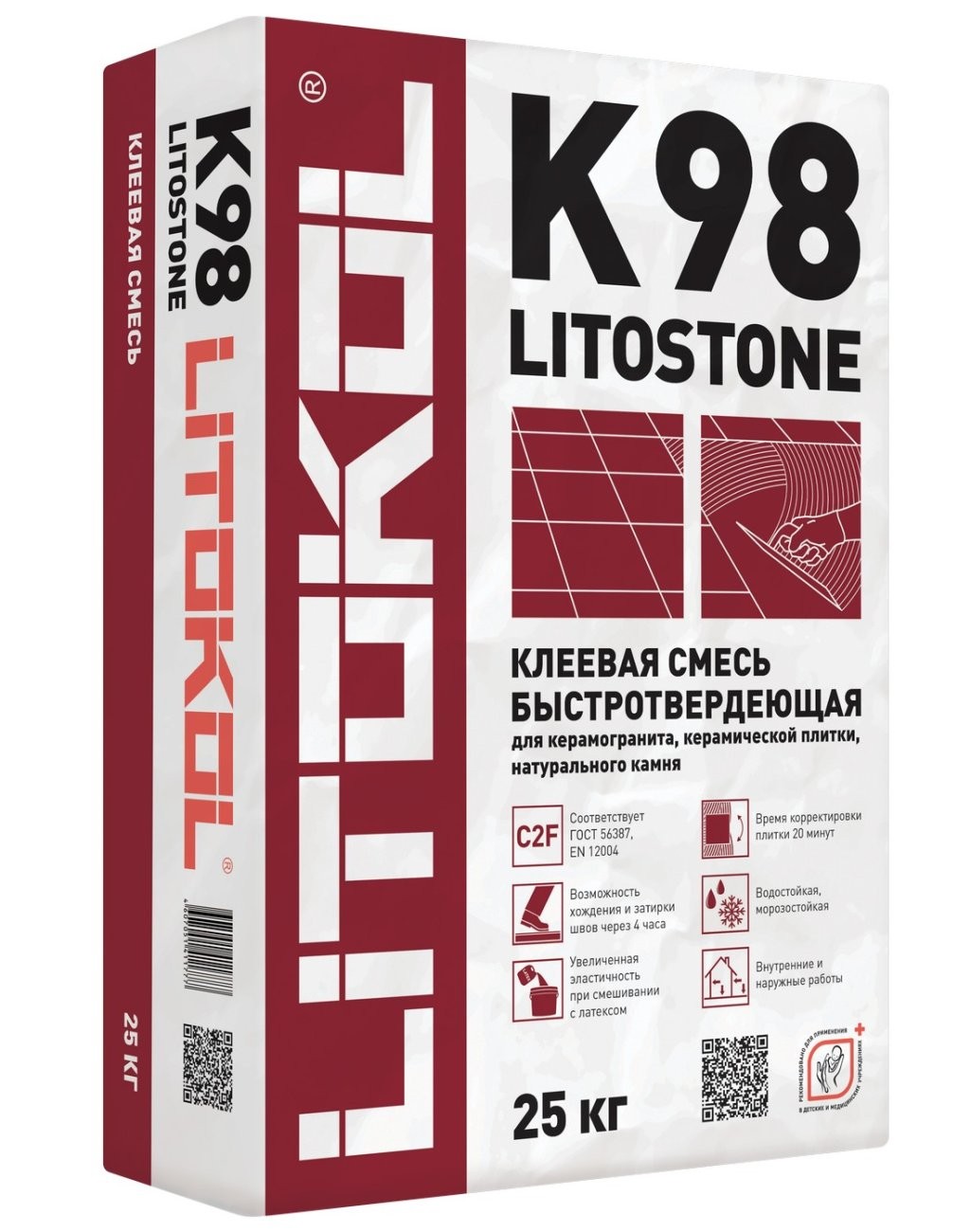 Клей LITOSTONE K98 25 кг
