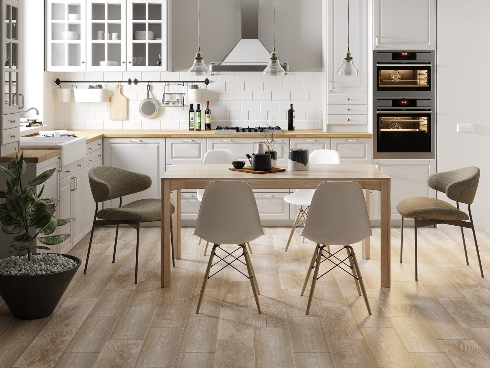 Керамический гранит Lasselsberger Ceramics Шэдоу 6264-0002 20х60 бежевый