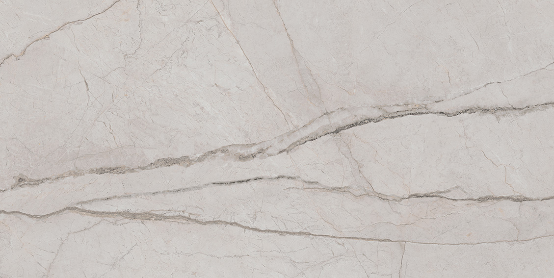 Керамическая плитка Kerama Marazzi Ифран серая светлая глянцевая обрезная 60x119.5x1
