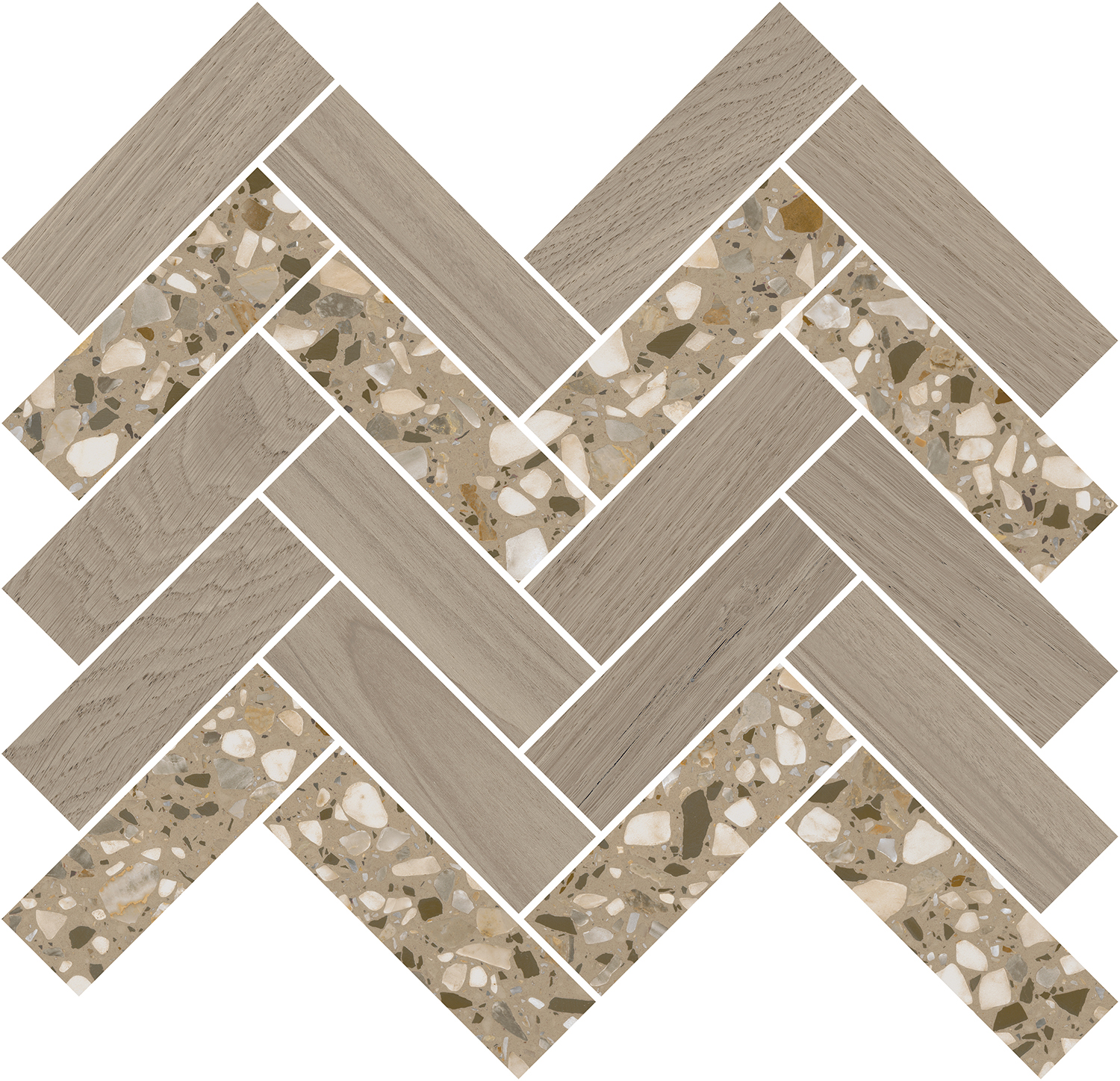 Керамический декор Kerama Marazzi Монтиони T042\SG5269 мозаичный коричневый светлый 34х35,5 в Уфе — купить с доставкой | Nova
