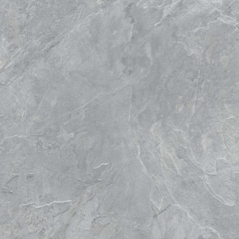 Керамический гранит Kerranova Кратер серый K-2211/SR структурированный 60х60