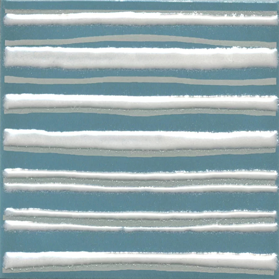 Керамический декор Kerama Marazzi Бахия 3 бирюзовый глянцевый 9,8x9,8x0,7