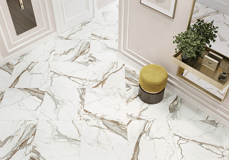 Керамический гранит New Trend Calacatta Premium матовый 60х60 D60209M