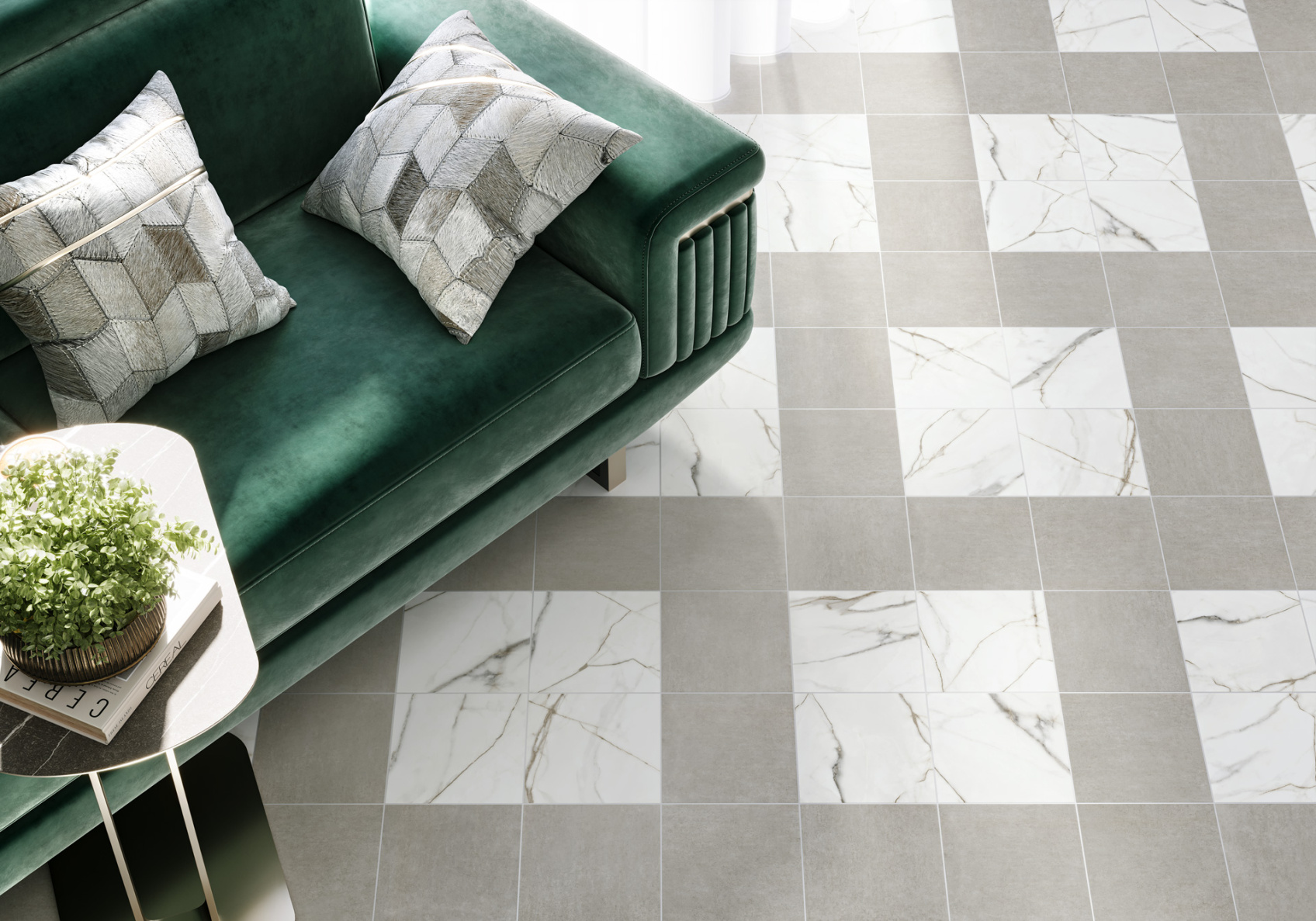 Керамический гранит New Trend Grey GP2020DNA15 матовый 20x20