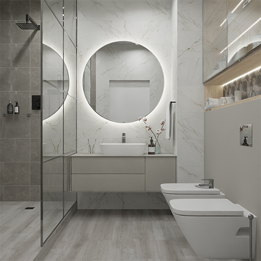 Керамический гранит Lasselsberger Ceramics Эльзас 6264-0030 20х60 серый