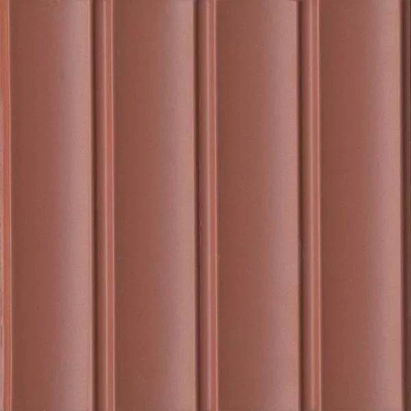 Декор Аква Альта 1 красный матовый структура 20х20