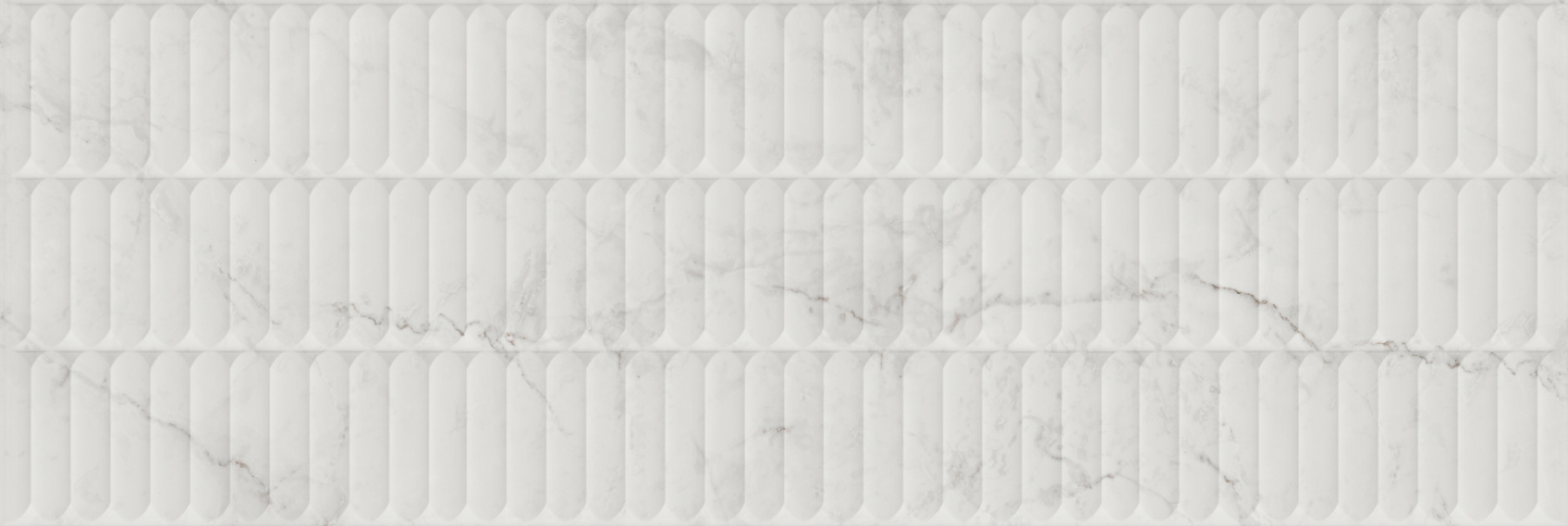 Керамическая плитка Kerama Marazzi Тубкаль белая глянцевая структура обрезная 30x89.5x1.05