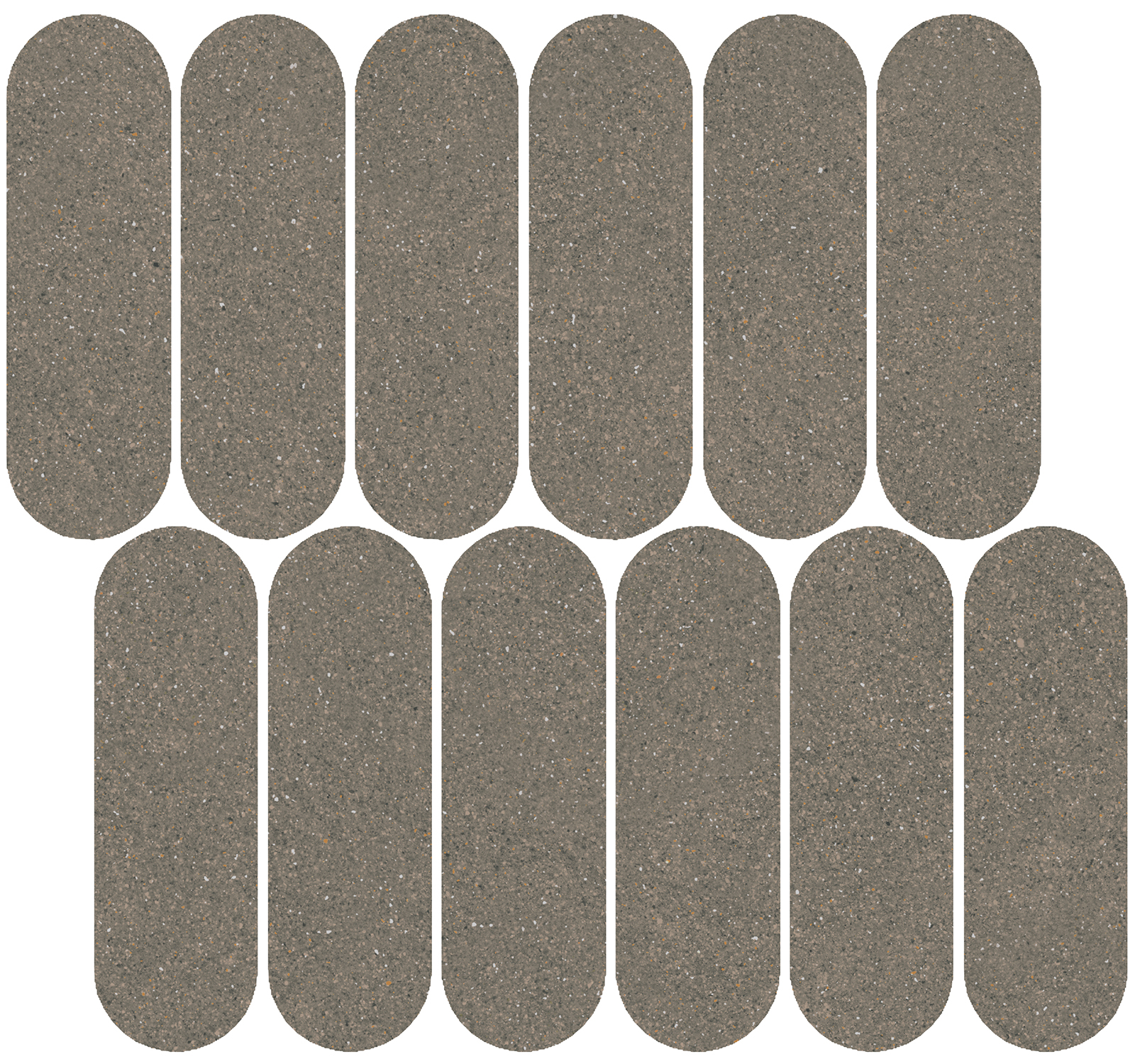Керамический гранит Kerama Marazzi Джиминьяно ID146 наборный коричневый матовый 30x32 в Уфе — купить с доставкой | Nova