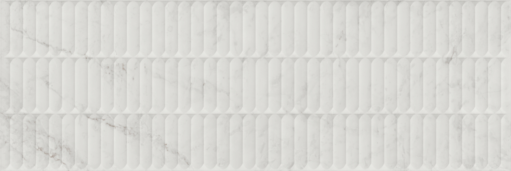 Керамическая плитка Kerama Marazzi Тубкаль белая глянцевая структура обрезная 30x89.5x1.05