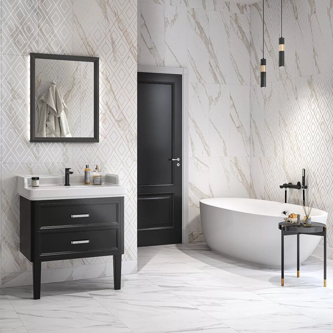Керамический декор Kerama Marazzi Алентежу OS\A272\13124TR обрезной 30x89,5 (ст.арт. OS\A272\13124R)