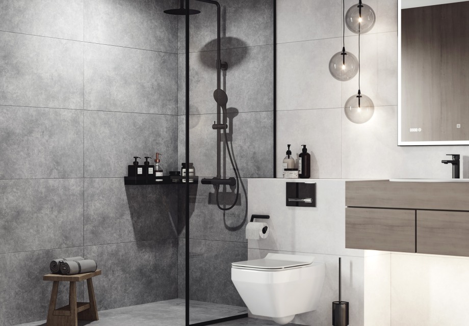 Керамический гранит Meissen Keramik Ideal светло-серый 44.8x89.8