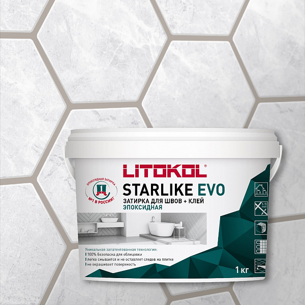Затирка STARLIKE EVO S.210 Greige 1 кг в Уфе — купить с доставкой | Nova