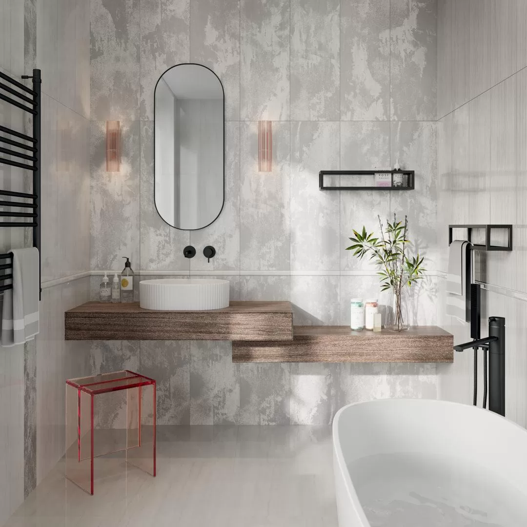 Керамический гранит Kerama Marazzi Белем SG647320R серый светлый матовый обрезной 60x60