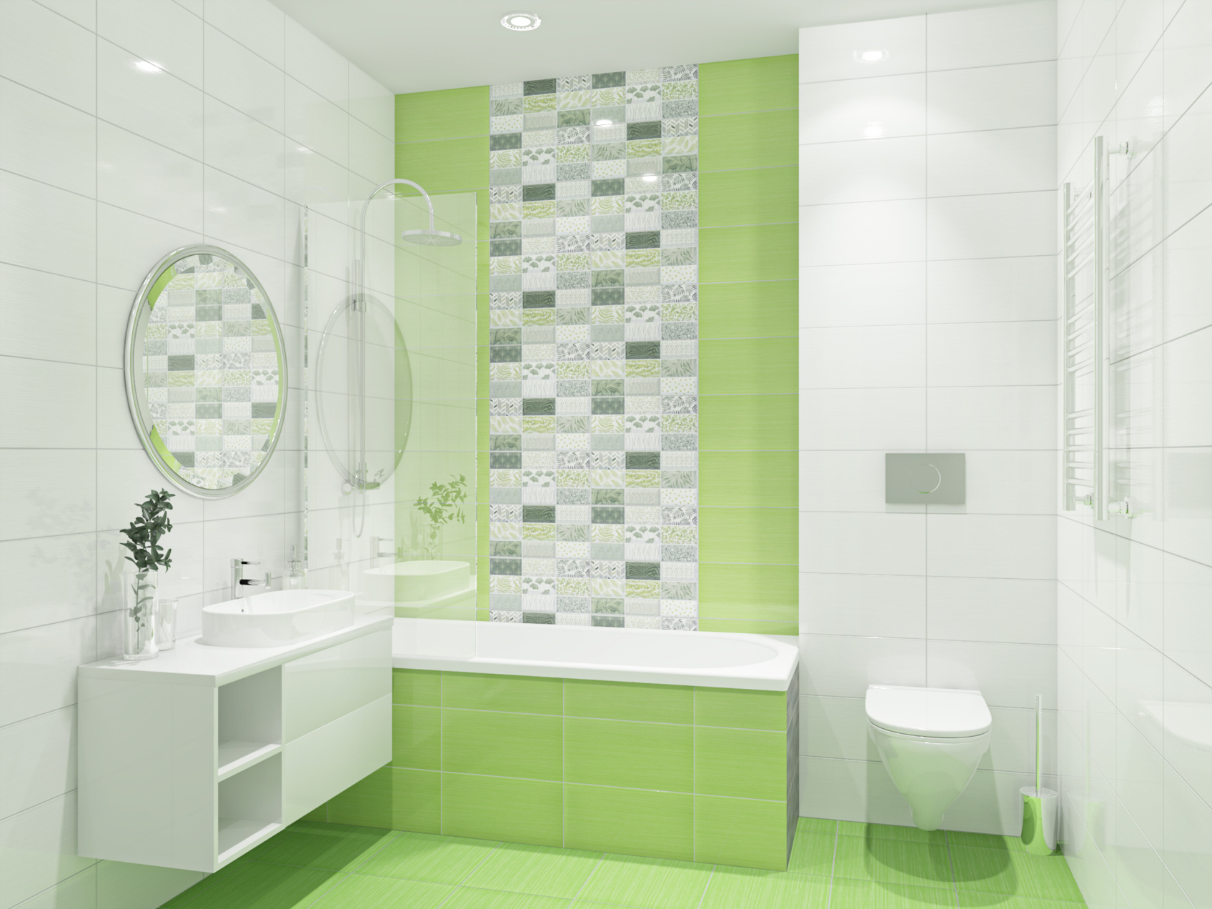 Керамический декор Azori Элара Селект 1 20,1x40,5