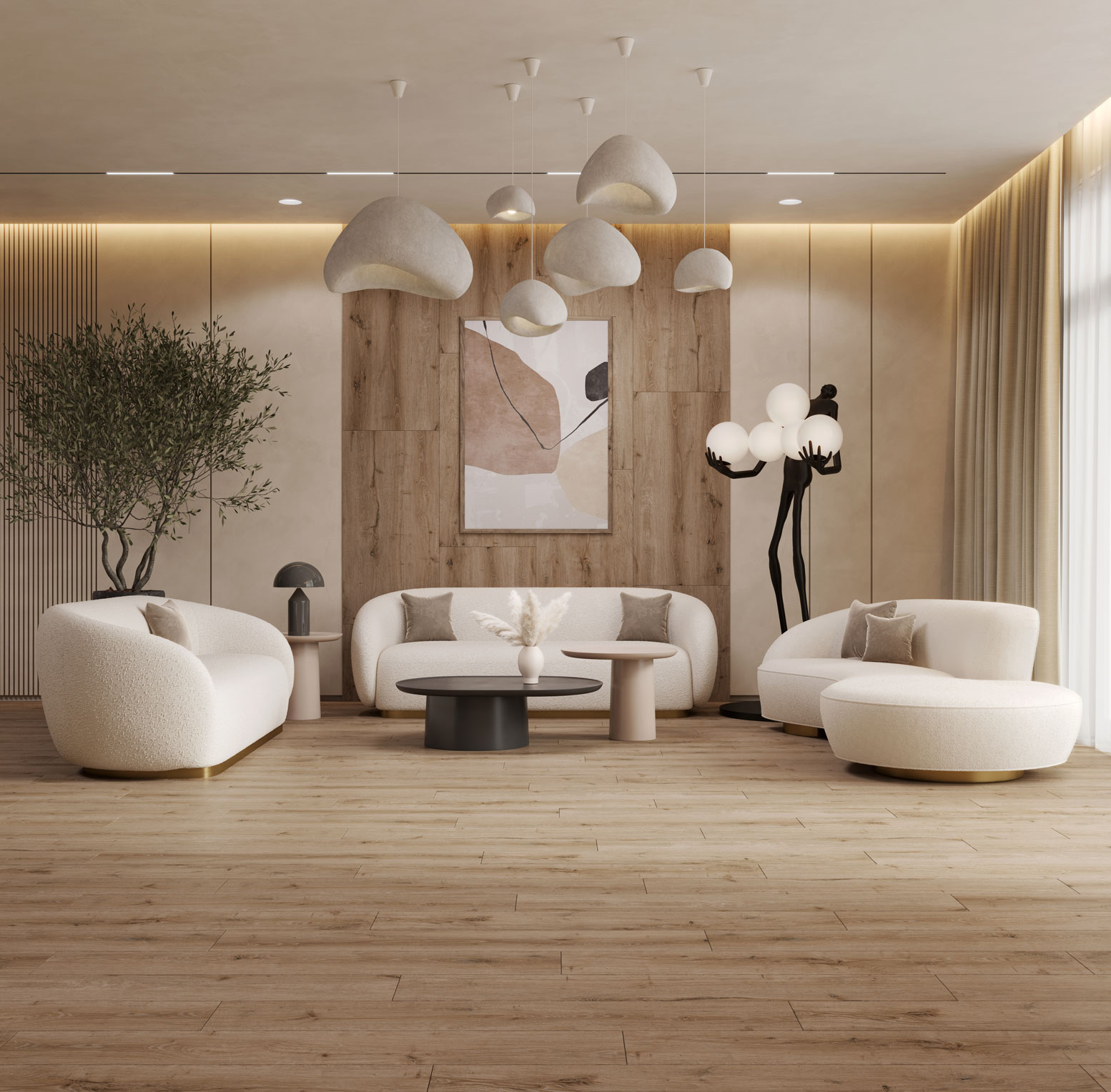 Керамический гранит Axima Bergen бежевый 60х120