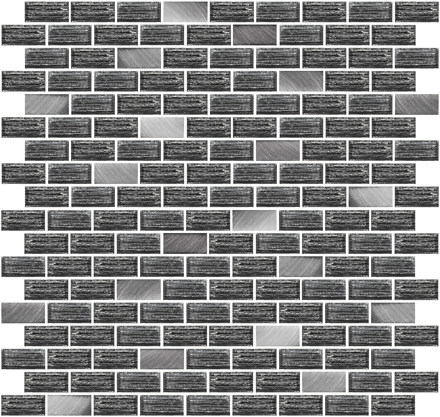 Керамическая мозаика Azori Devore Gris 30x30