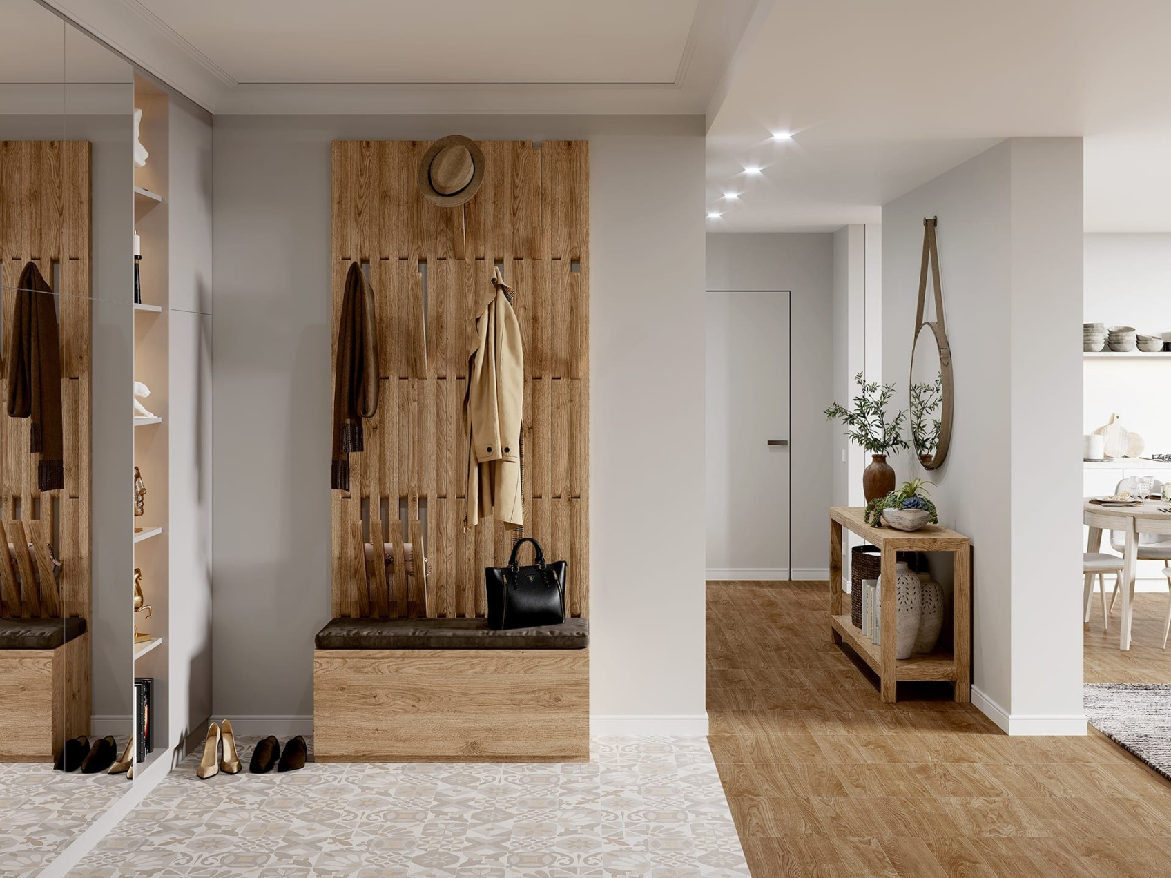 Керамический гранит Lasselsberger Ceramics Окленд 7246-0009 декор 45х45