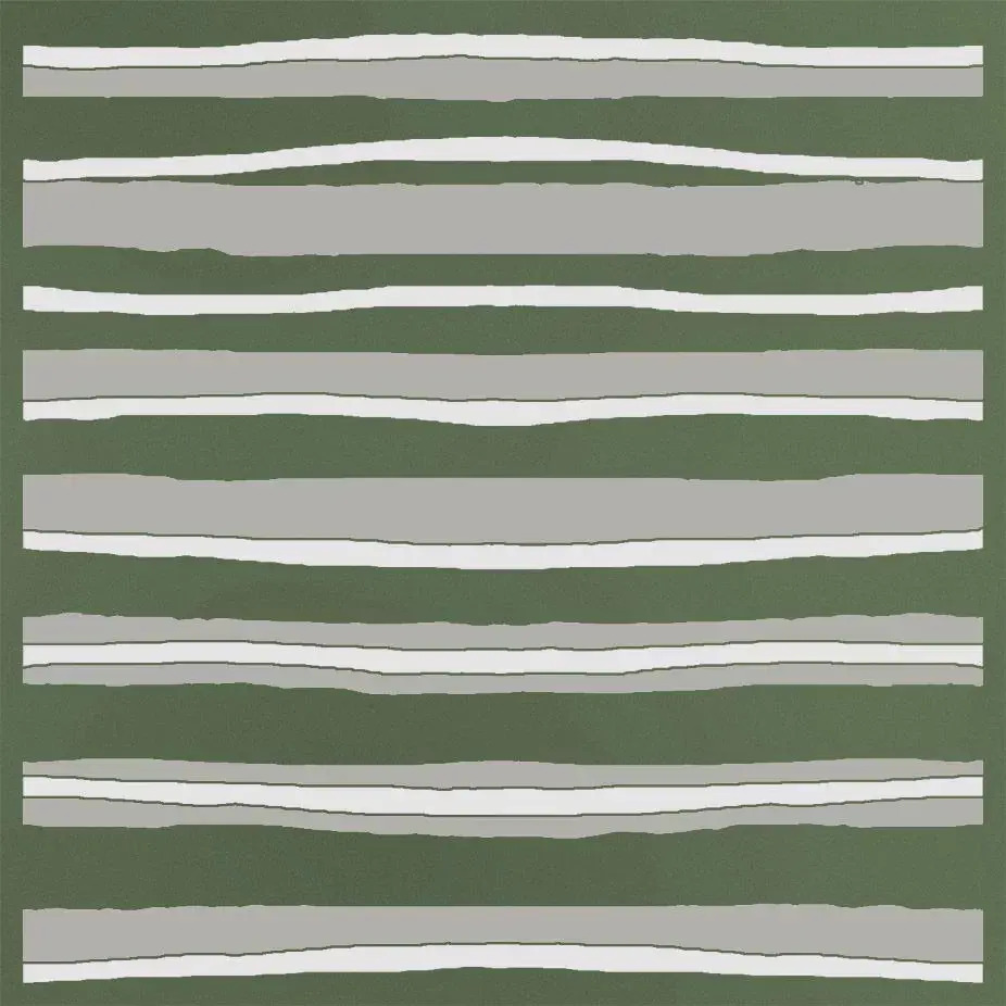 Керамический декор Kerama Marazzi Бахия 3 зеленый глянцевый 9,8x9,8x0,7