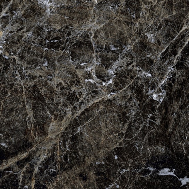 Керамический гранит Грессе Симбел GRS05-03 Карбон черный мрамор 600x600x10