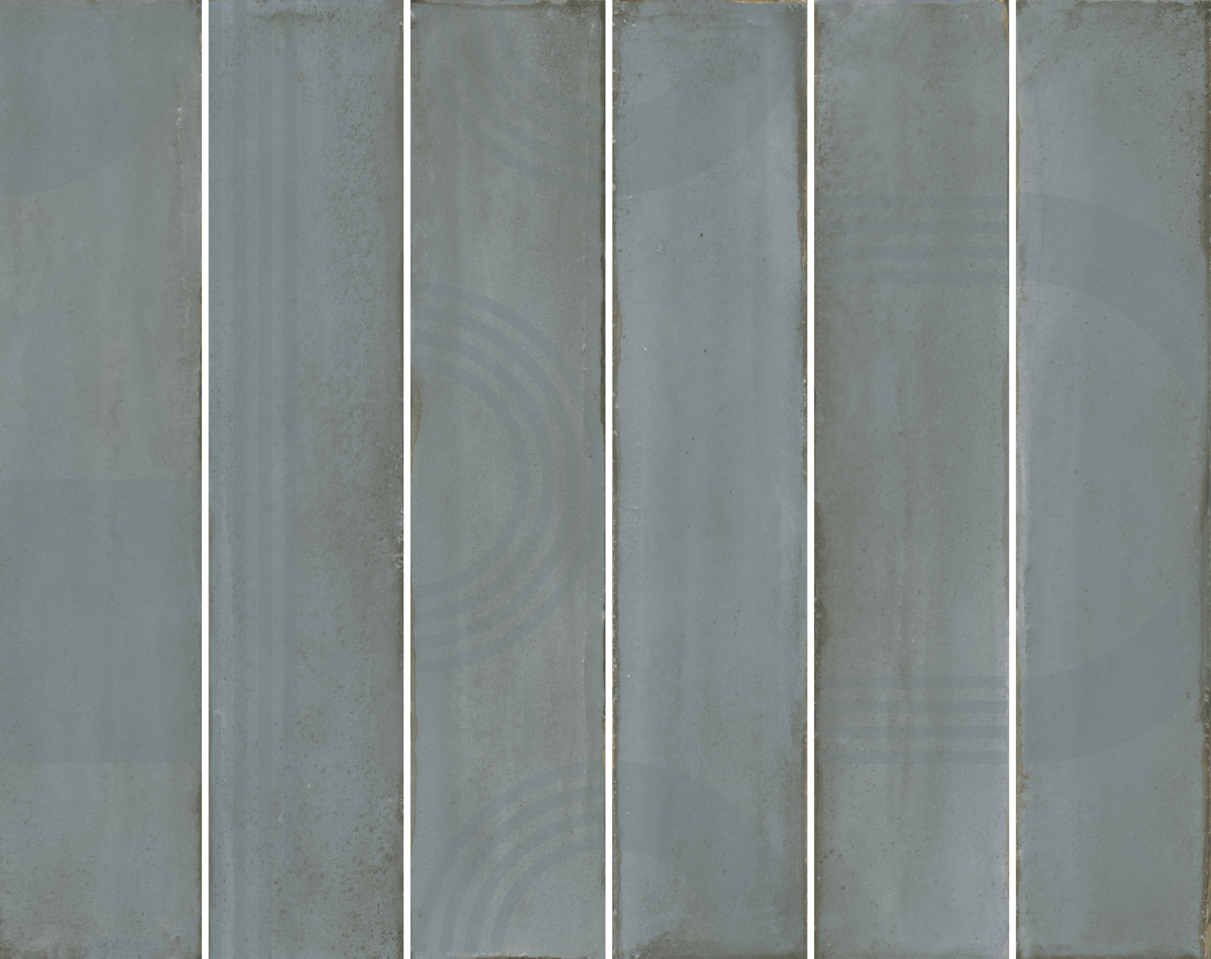 Керамическое панно Kerama Marazzi Мажорель голубое глянцевое (из 6 частей 6х28.5) 36x28.5