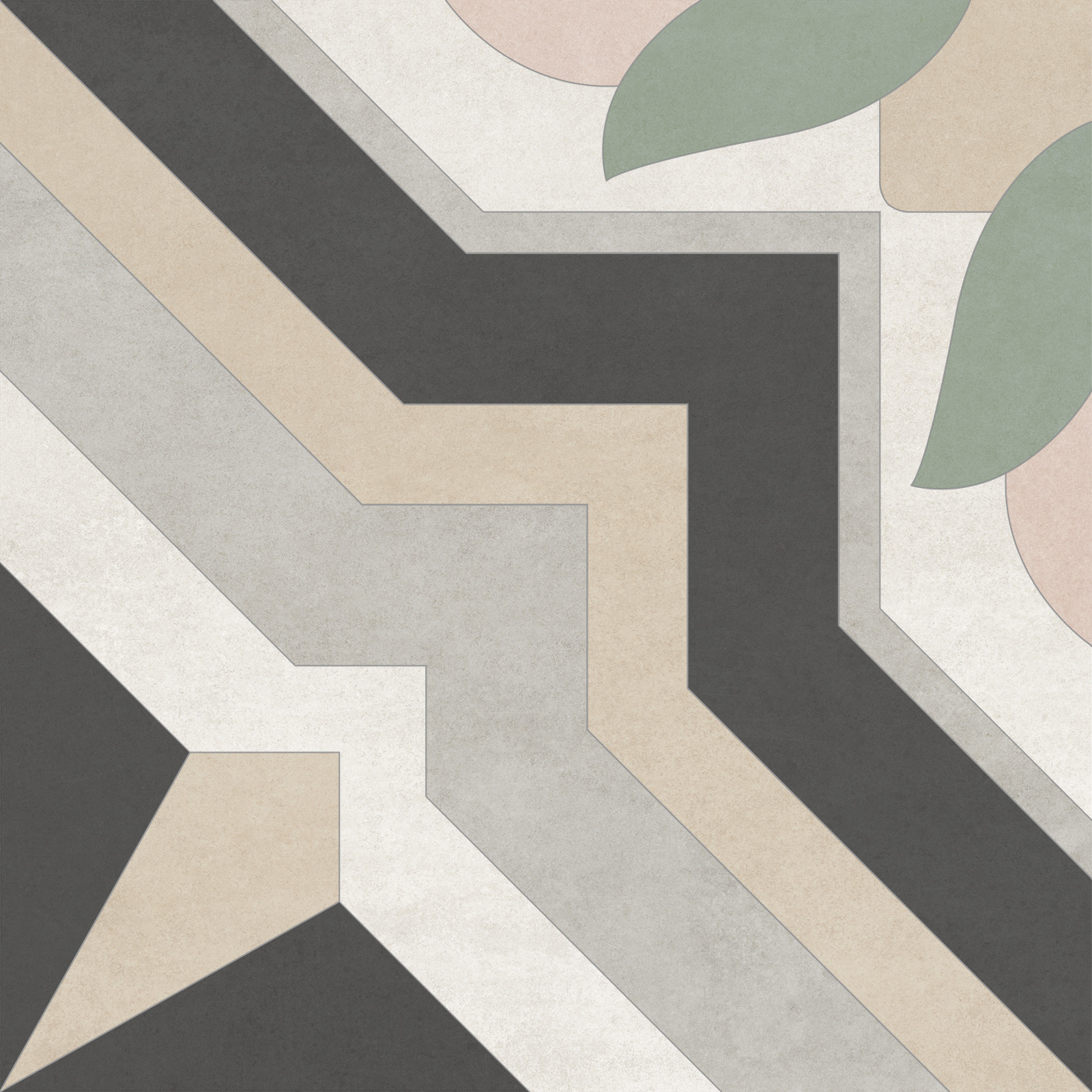 Керамический гранит New Trend Design Mix 3 GP2020DMX11 матовый 20x20