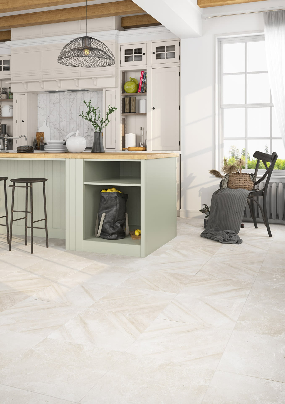 Керамический гранит Lasselsberger Ceramics Таверна 6246-0001 45x45 бежевый