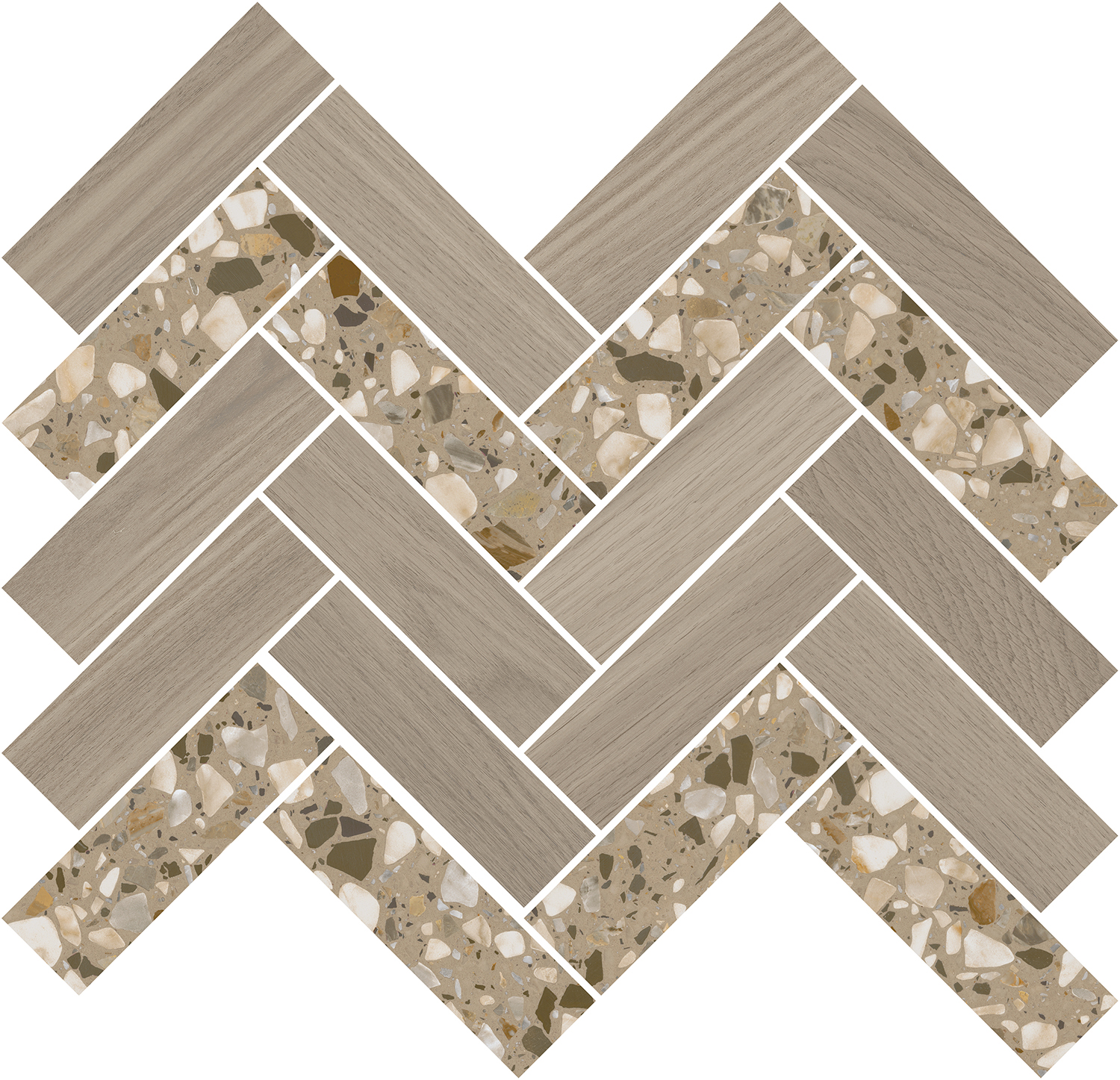 Керамический декор Kerama Marazzi Монтиони T042\SG5269 мозаичный коричневый светлый 34х35,5 в Уфе — купить с доставкой | Nova