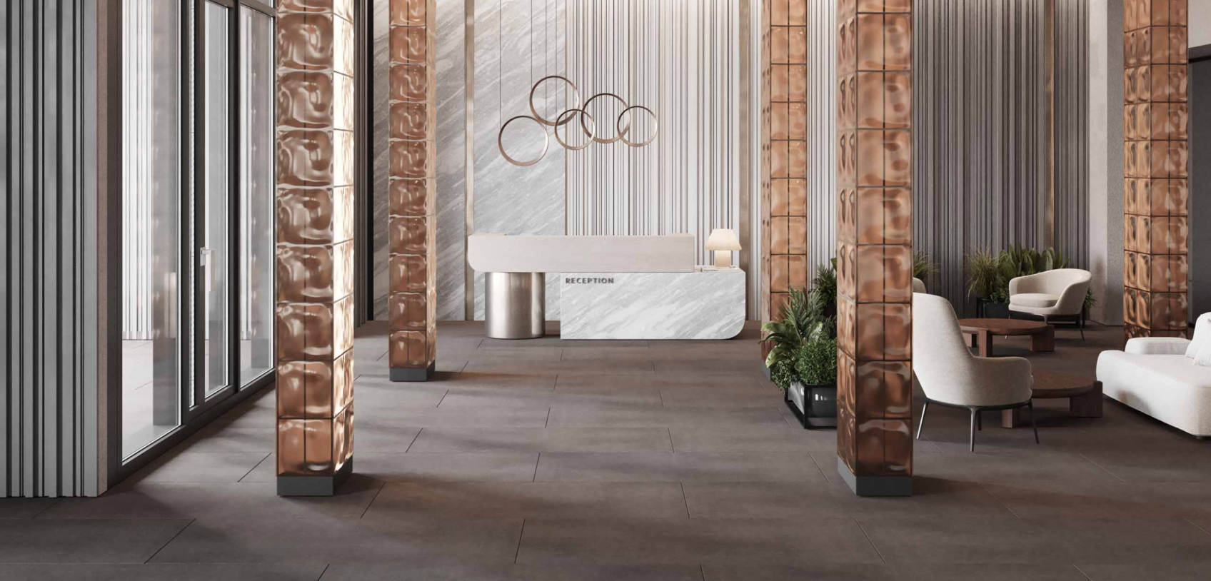 Керамический гранит Estima Cave CA01 Grey неполированный 60x120