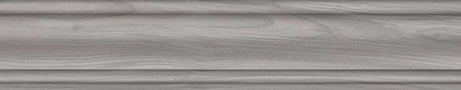 Керамический плинтус Kerama Marazzi Монтиони SG5267\BTG серый матовый 39,6x8