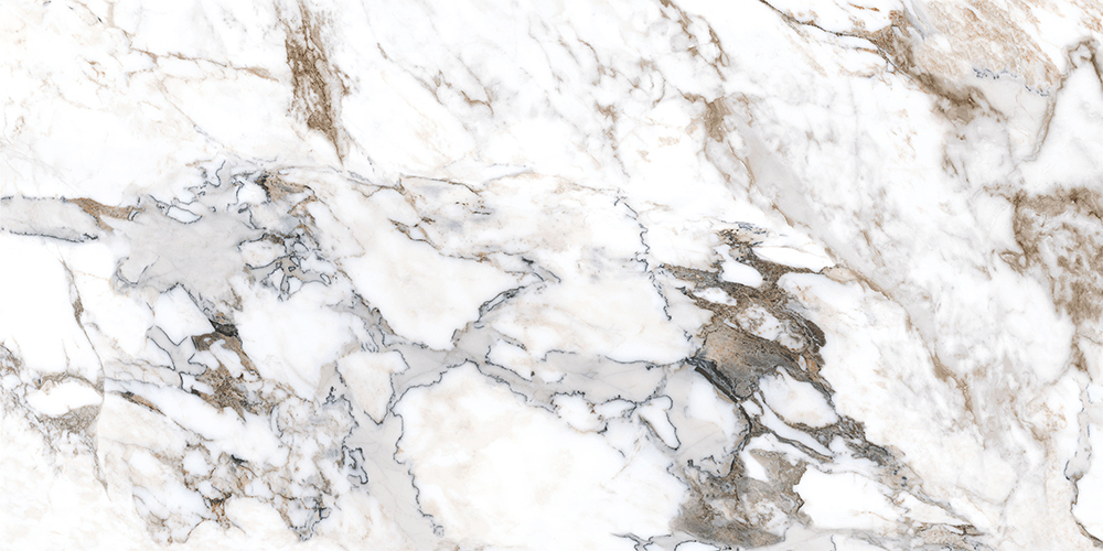 Керамический гранит Vitra Marble-Х Бреча Капрайя белый лаппатированный 60х120