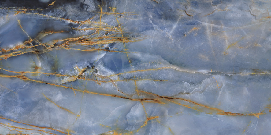 Керамический гранит Meissen Keramik Enigma полированный синий 60х120