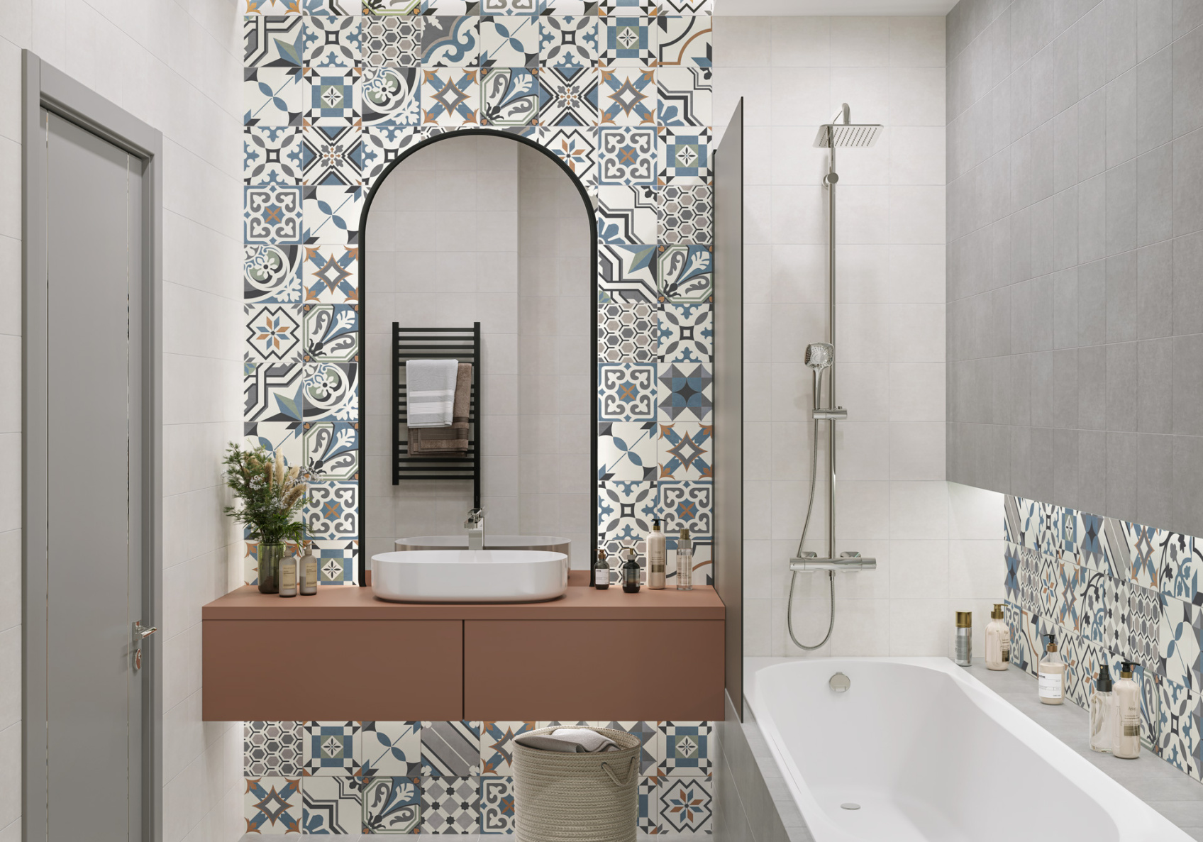 Керамический гранит New Trend Grey GP2020DNA15 матовый 20x20