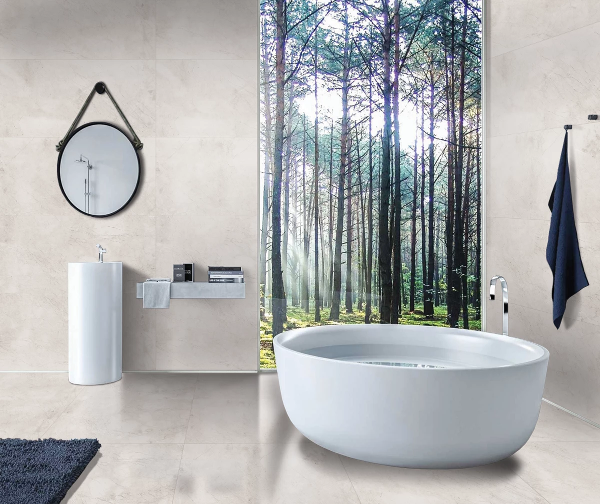 Керамический гранит MAIMOON CERAMICA ITACID JEGURA GREY Carving 60х120