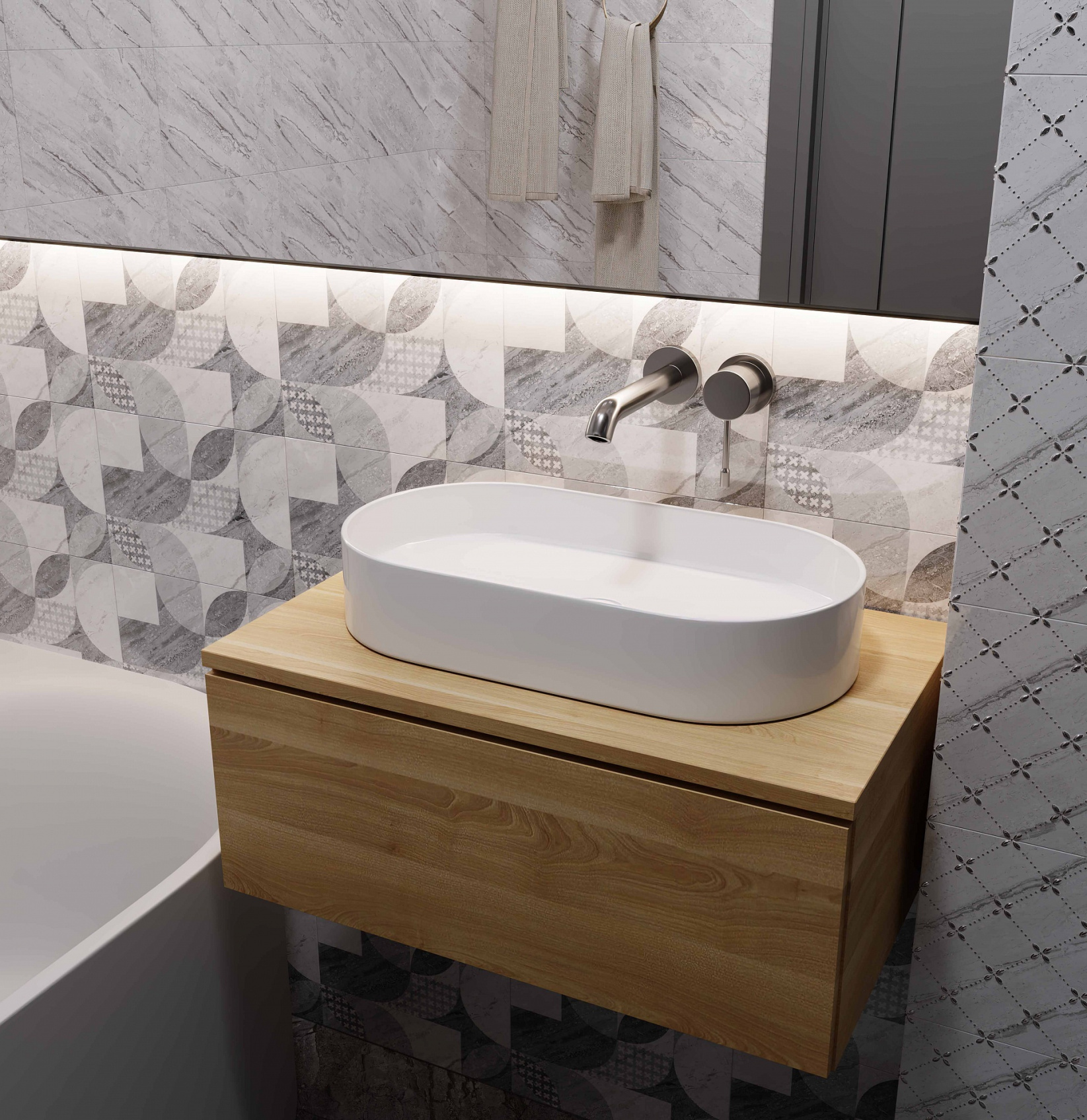 Керамический декор Axima Тулуза D1 25x35