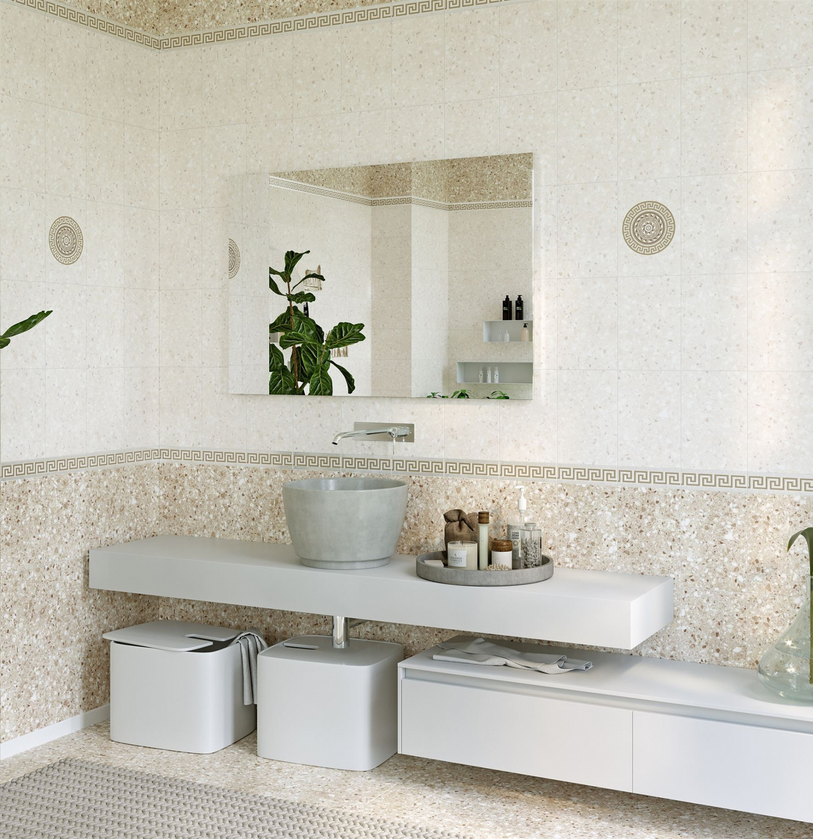 Керамическая плитка Axima Пальмира верх 20х30