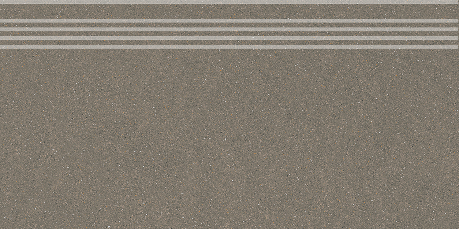 Керамическая ступень Kerama Marazzi Джиминьяно DD254220R\GR коричневый матовый обрезной 30х60