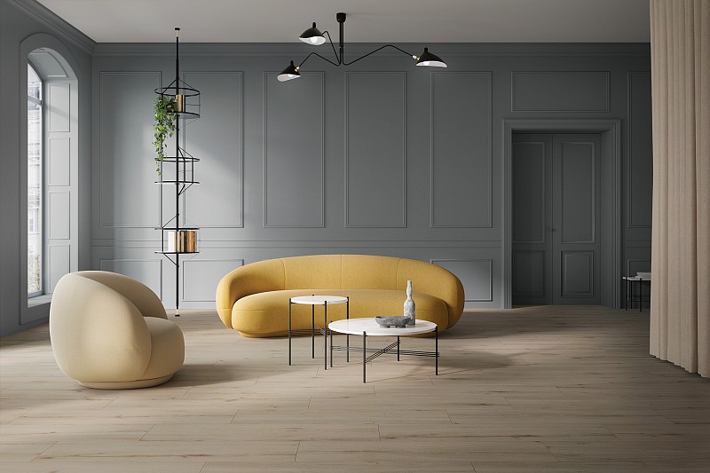Керамический гранит Vitra OriginWood K952408R Бежевый Матовый 20х80