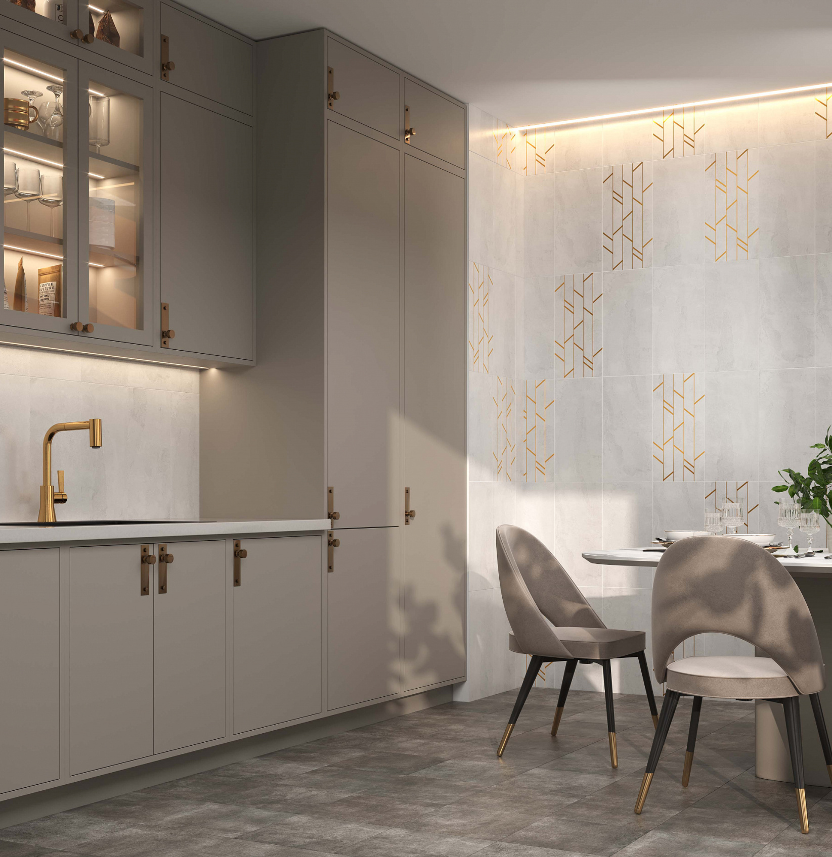 Керамическая плитка Axima Бордо светлая 25x50