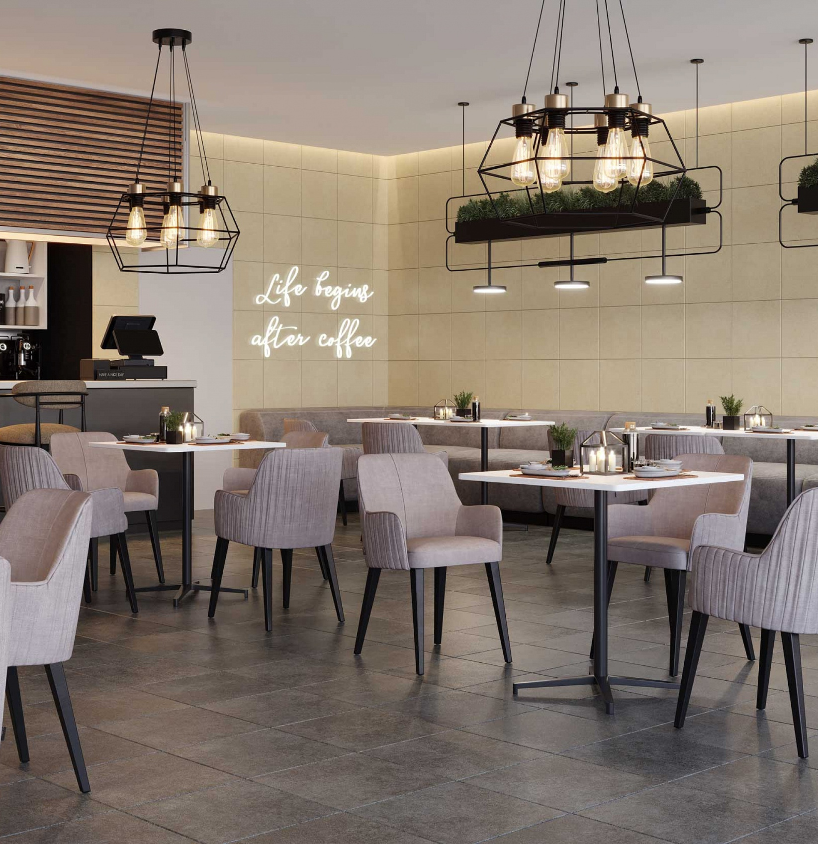 Керамическая плитка Axima Монреаль антрацит напольная 40x40